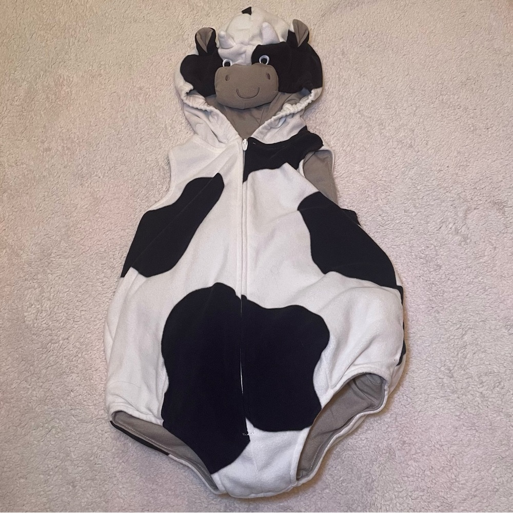 Carter's Black and White Cow Halloween Costume